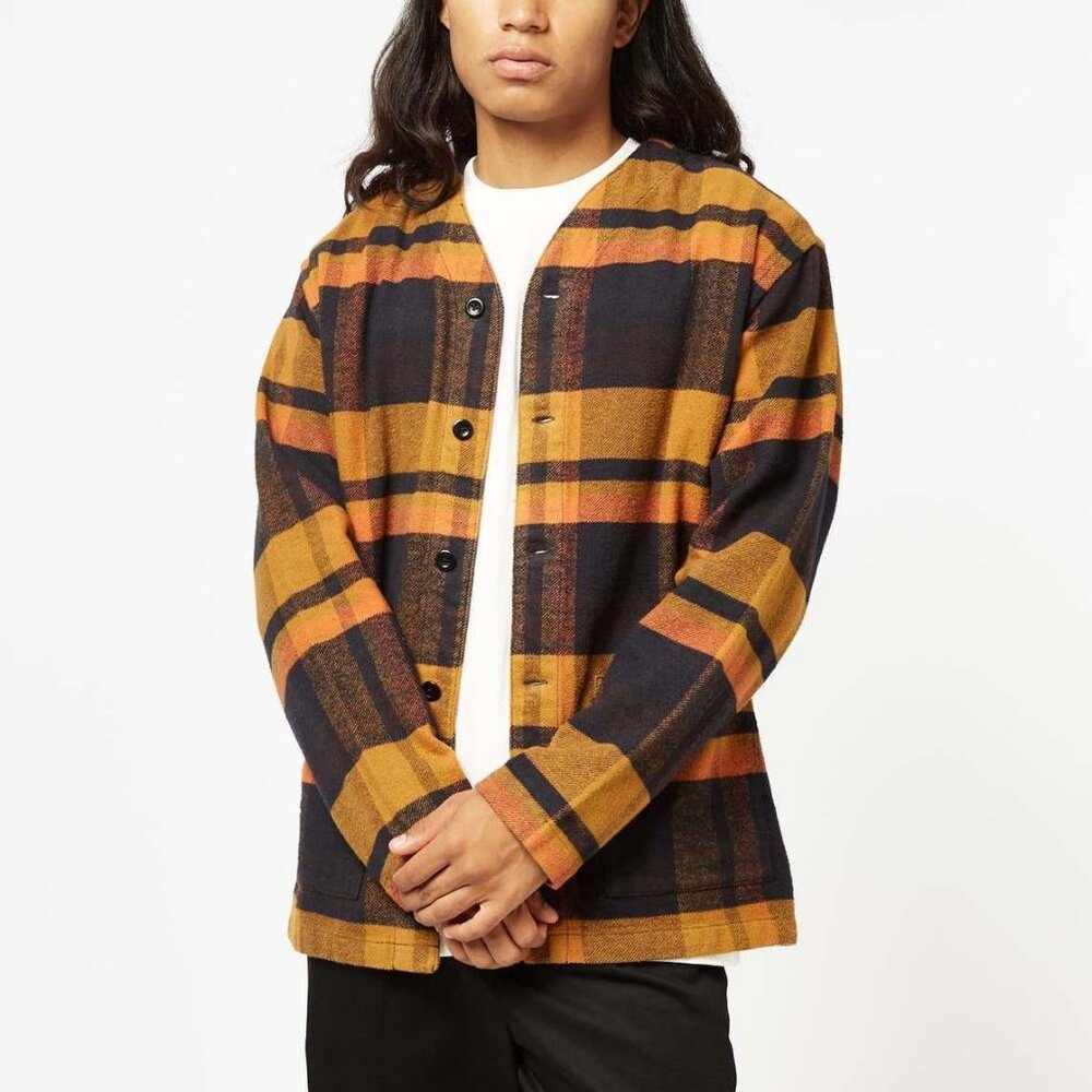 Norse Projects x J.Crew Erwin Heavy Twill Cardigan Shirt Jacket Scandinavian